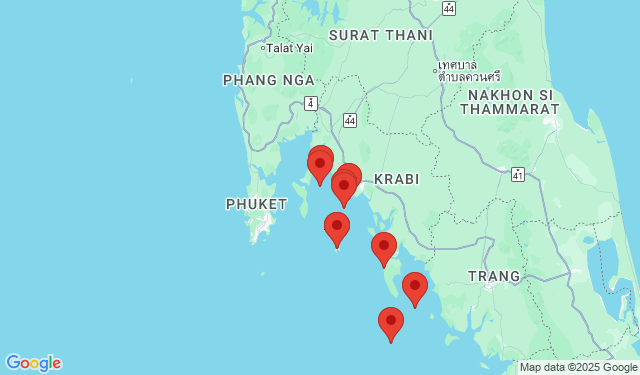 10 หาดน้ำทะเลใส ที่กระบี่