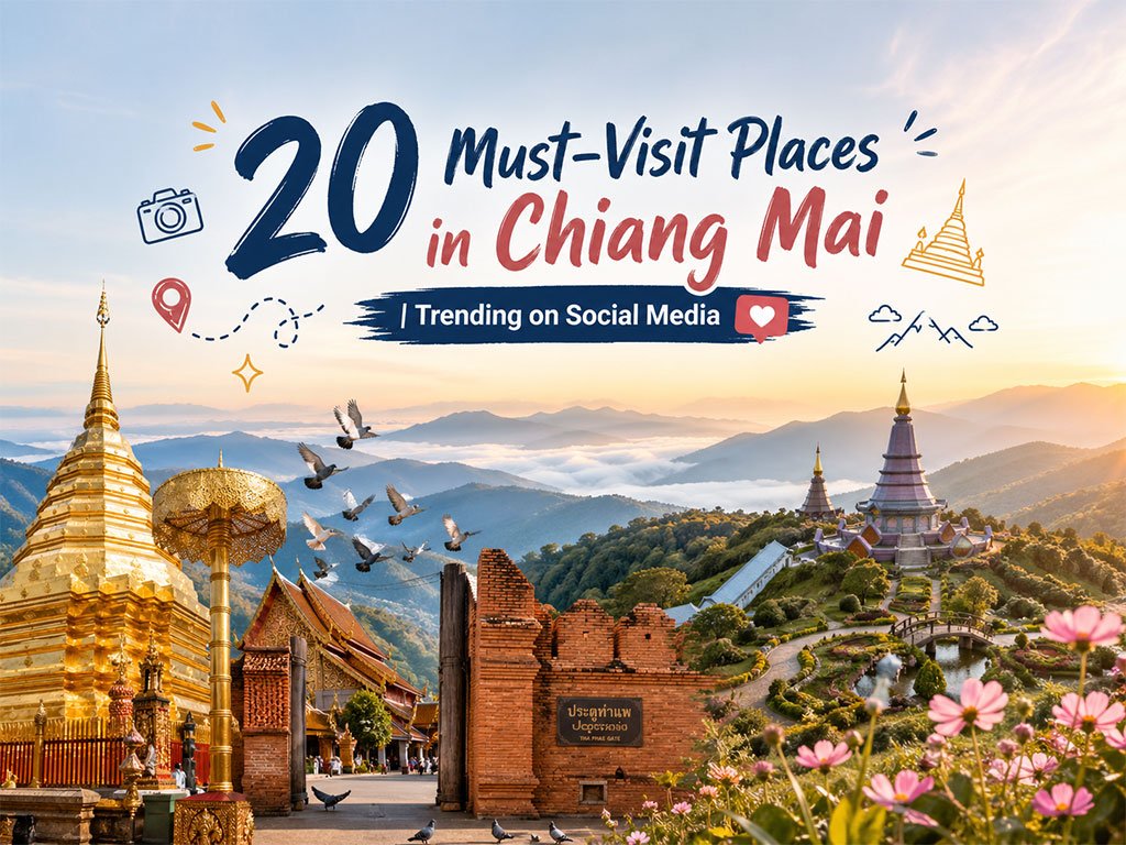 20 luoghi da visitare a Chiang Mai, in voga sui so