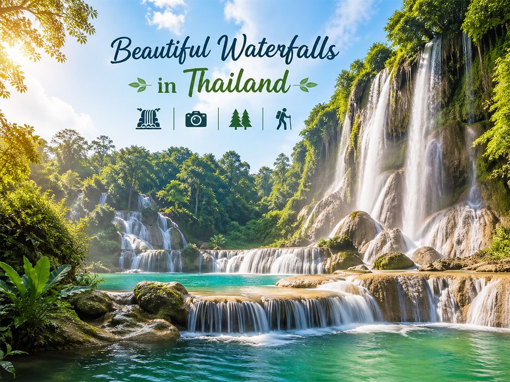 Cascate belle in Thailandia