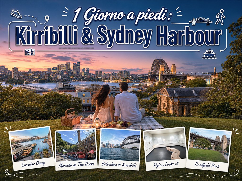 1 Giorno a piedi: Kirribilli & Sydney Harbour