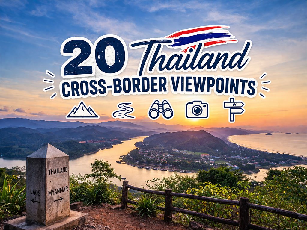 20 Punti Panoramici Transfrontalieri della Thailan