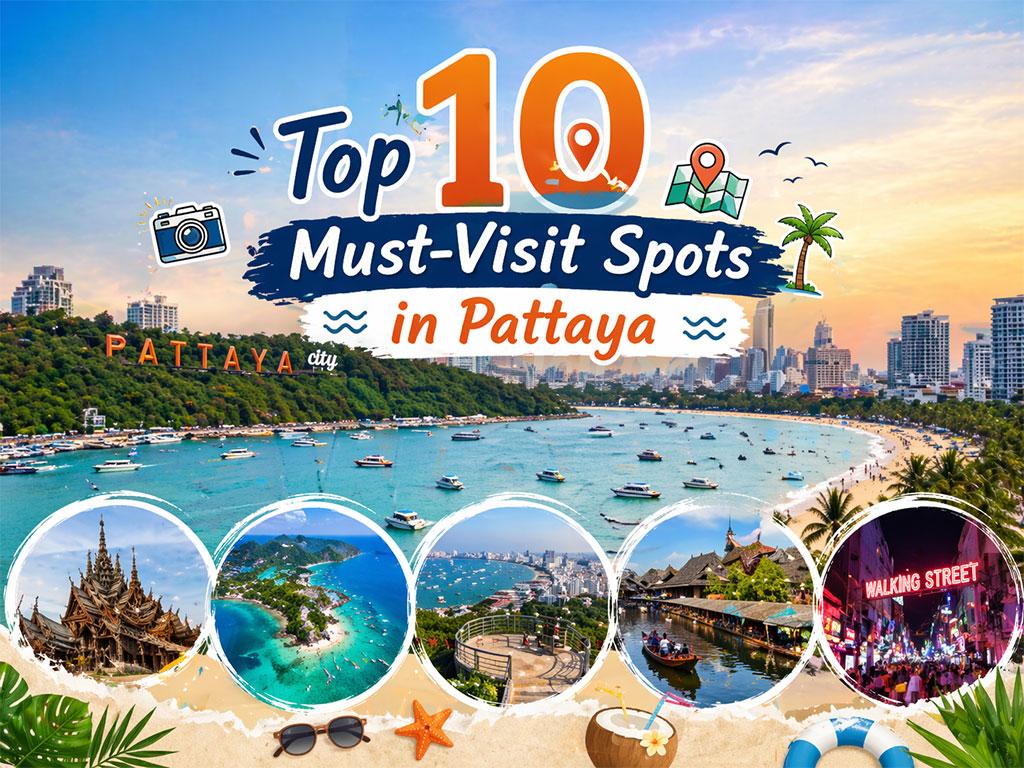 10 Luoghi di Check-in a Pattaya