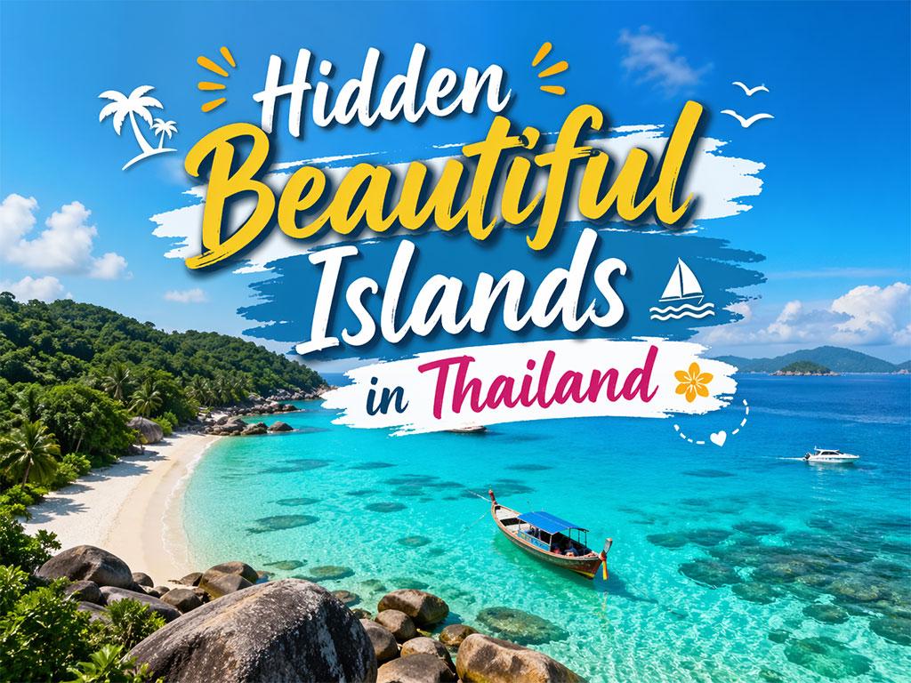Isole bellissime nascoste in Thailandia